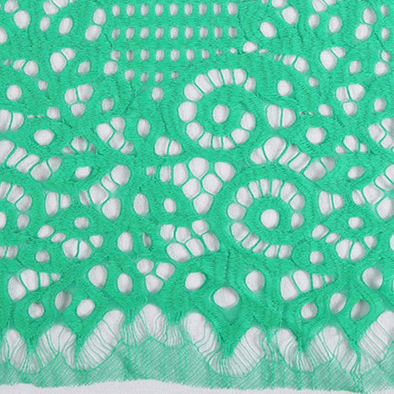 Lace Fabric Dress Eyelash Nylon for Women's Wear Wholesale Supplier 2